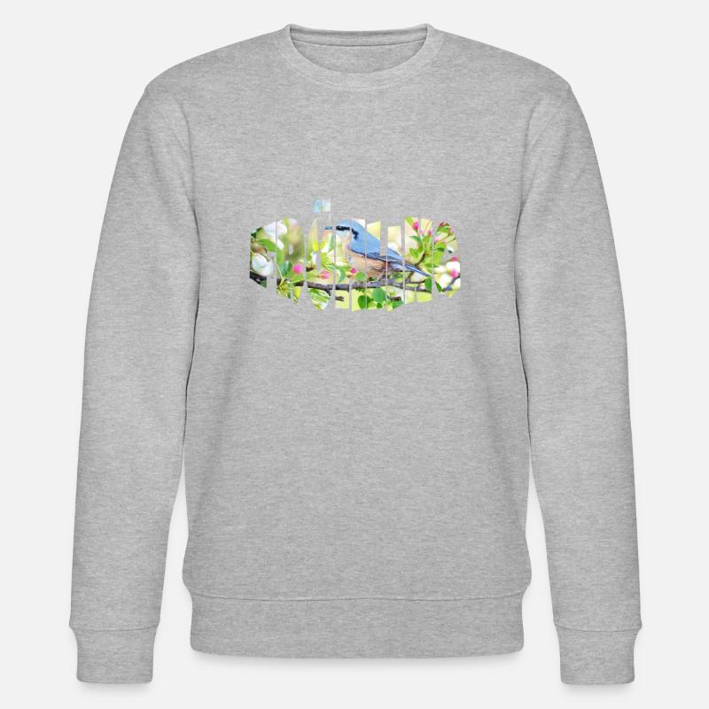 frühling 1 - Stanley/Stella Unisex Bio-Sweatshirt CHANGER  - Grau meliert