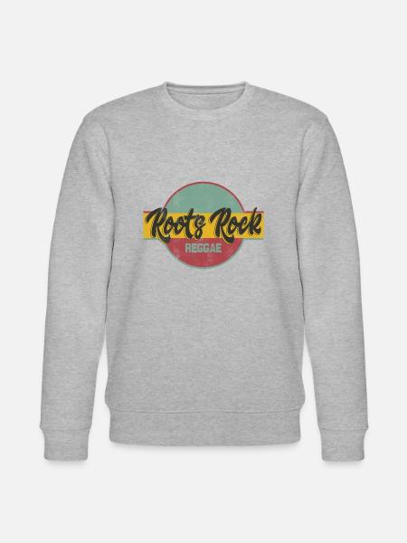 Roots Rock Reggae - Stanley/Stella CHANGER Unisex Organic Sweatshirt - heather grey