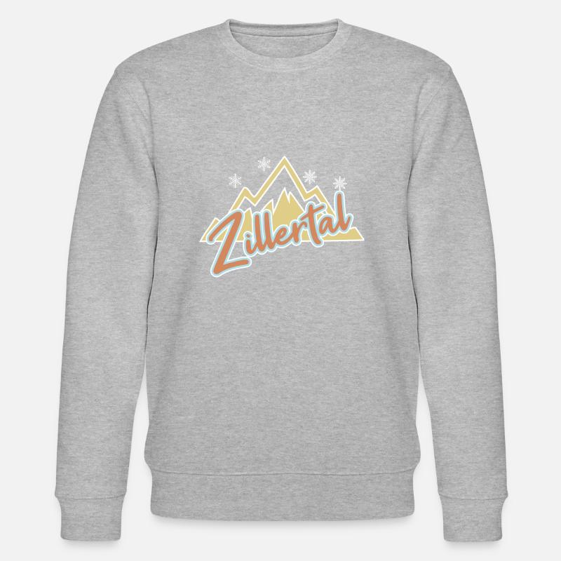 Zillertal - Stanley/Stella Unisex Bio-Sweatshirt CHANGER - Grau meliert