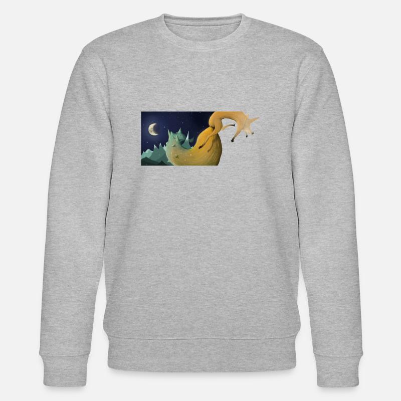 Fuchs - Stanley/Stella Unisex Bio-Sweatshirt CHANGER  - Grau meliert