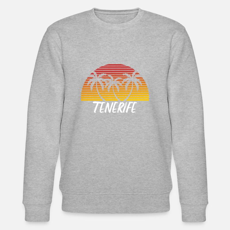 Teneriffa - Stanley/Stella Unisex Bio-Sweatshirt CHANGER  - Grau meliert