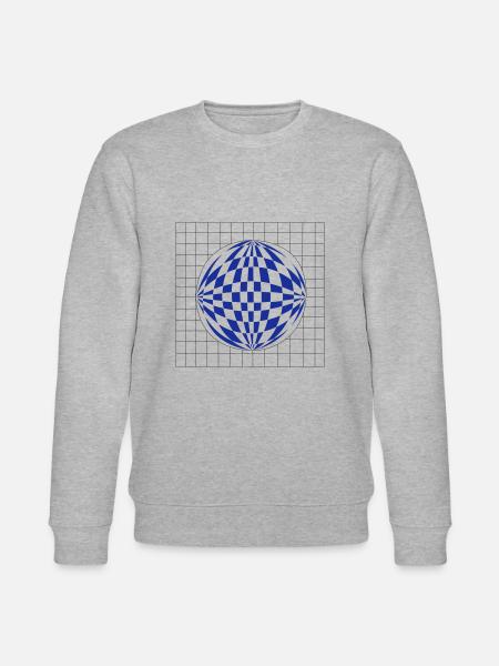 Boule 3D - Sweat bio CHANGER Stanley/Stella Unisexe - gris chiné