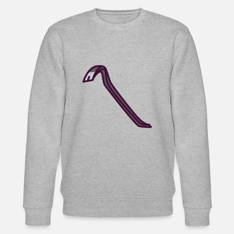 Brechstange - Stanley/Stella Unisex Bio-Sweatshirt CHANGER  - Grau meliert
