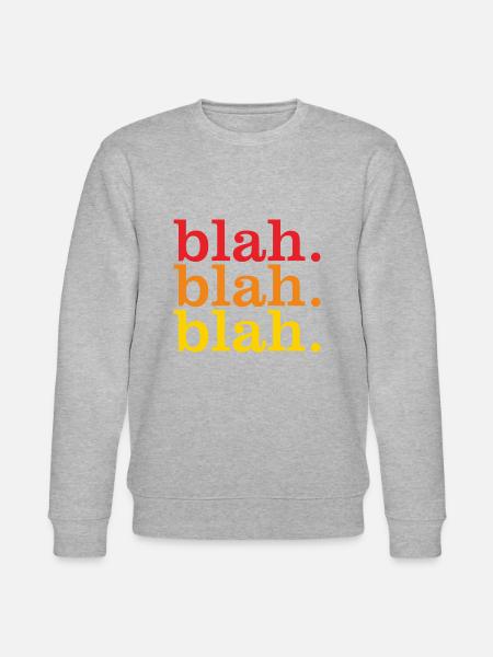 bla bla bla - Sweat bio CHANGER Stanley/Stella Unisexe - gris chiné