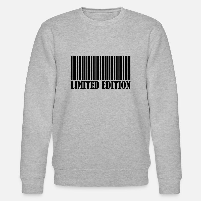 Barcode Limited Edition - Stanley/Stella Unisex Bio-Sweatshirt CHANGER  - Grau meliert