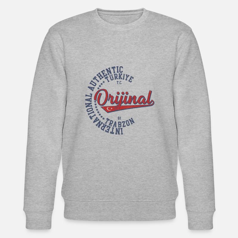 Trabzon - Stanley/Stella Unisex Bio-Sweatshirt CHANGER  - Grau meliert