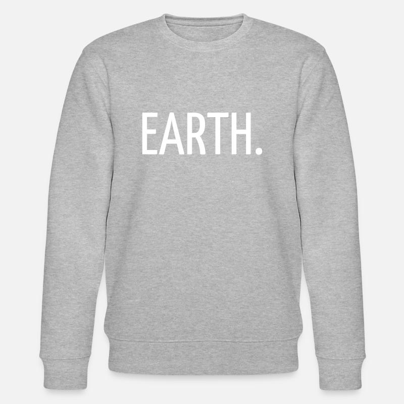 Erde. - Stanley/Stella Unisex Bio-Sweatshirt CHANGER  - Grau meliert