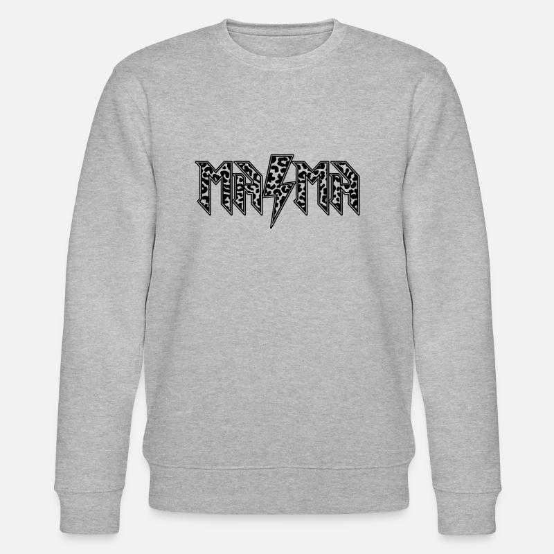 MamaLeopard - Stanley/Stella CHANGER Unisex Organic Sweatshirt - heather grey