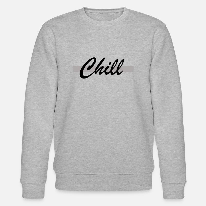 Chill doch - Stanley/Stella Unisex Bio-Sweatshirt CHANGER  - Grau meliert