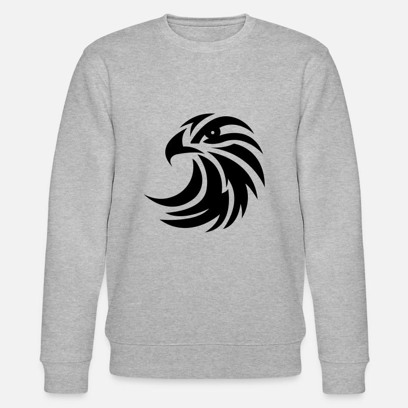 eagle - Stanley/Stella Unisex Bio-Sweatshirt CHANGER  - Grau meliert