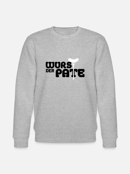 Der Wurstpate - Stanley/Stella Unisex Bio-Sweatshirt CHANGER - Grau meliert