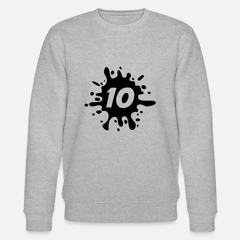10 - Stanley/Stella Unisex Bio-Sweatshirt CHANGER  - Grau meliert