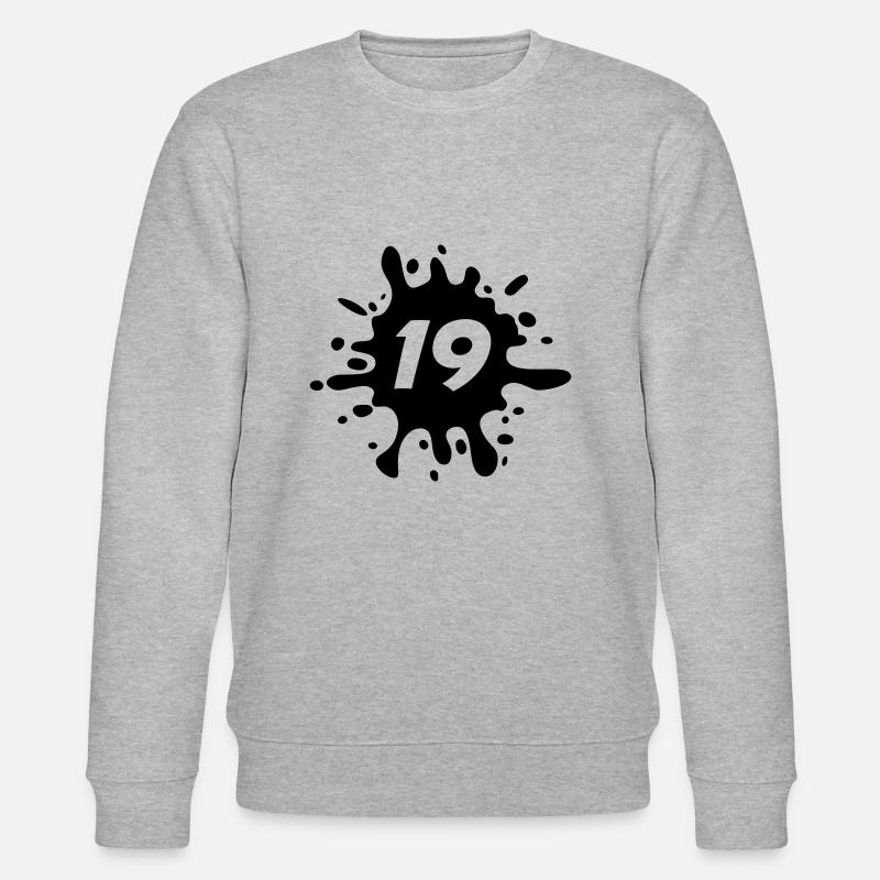 19 - Sweat bio CHANGER Stanley/Stella Unisexe - gris chiné