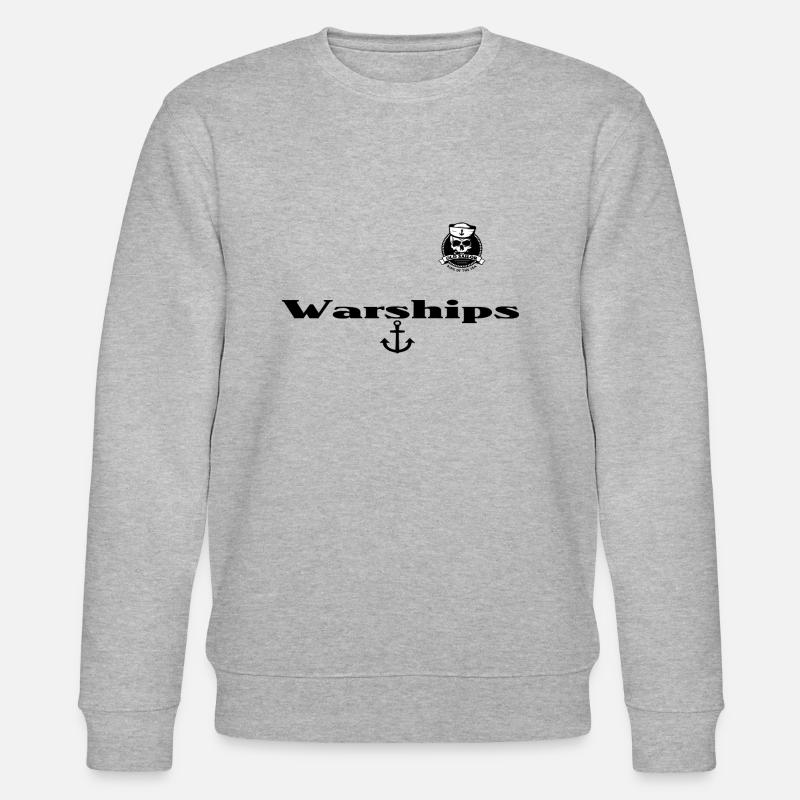 Warships - Stanley/Stella Unisex Bio-Sweatshirt CHANGER  - Grau meliert