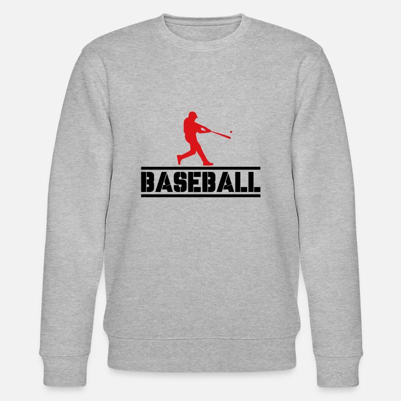 Baseball 02 - Sweat bio CHANGER Stanley/Stella Unisexe - gris chiné