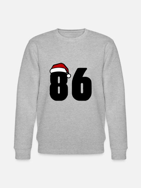 86 Numéro Noël - Sweat bio CHANGER Stanley/Stella Unisexe - gris chiné
