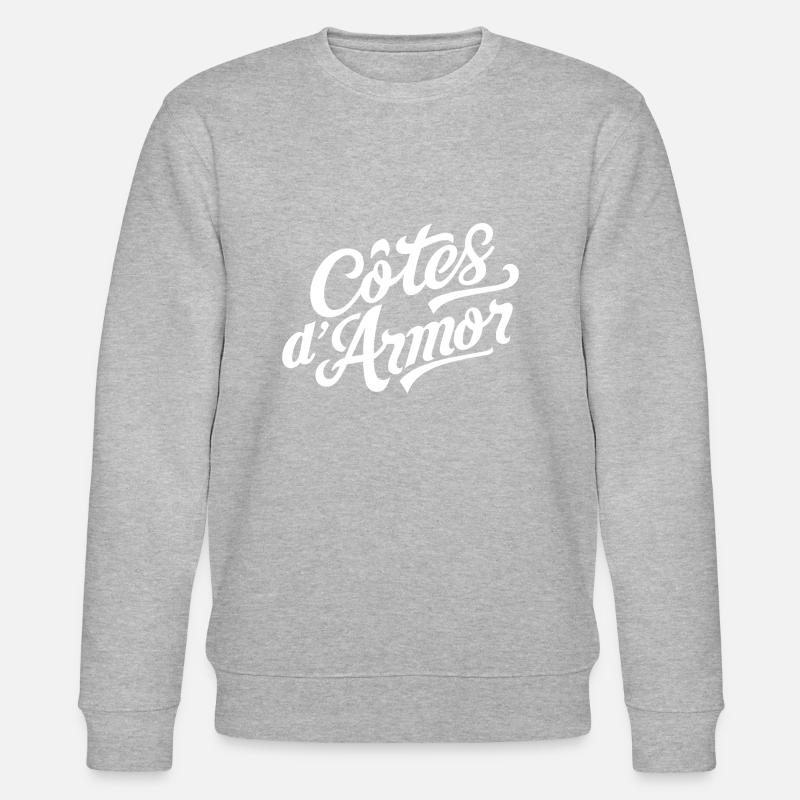 Côtes-d'Armor - Sweat bio CHANGER Stanley/Stella Unisexe - gris chiné