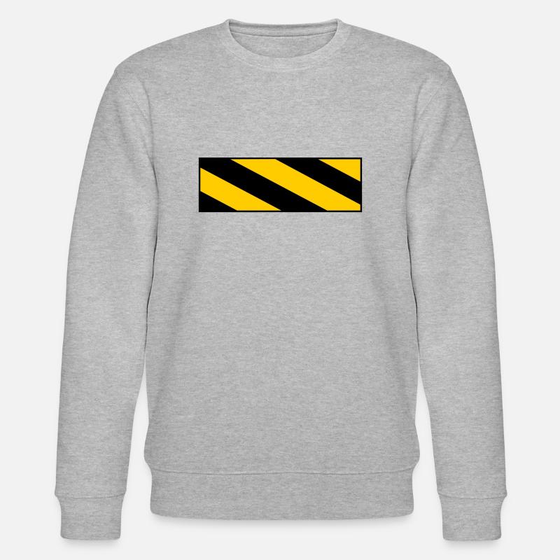 panneau d'avertissement - Sweat bio CHANGER Stanley/Stella Unisexe - gris chiné