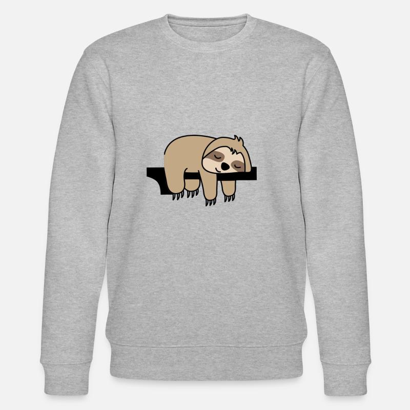 Cadeau mathématicien math paresseux - Sweat bio CHANGER Stanley/Stella Unisexe - gris chiné