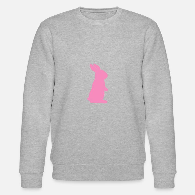 Joyeuses Pâques | Joyeuses Pâques ROSE - Sweat bio CHANGER Stanley/Stella Unisexe - gris chiné