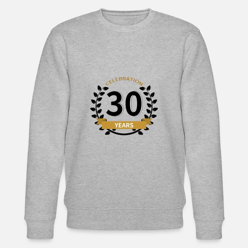 30 ans anniversaire de l’année - Sweat bio CHANGER Stanley/Stella Unisexe - gris chiné