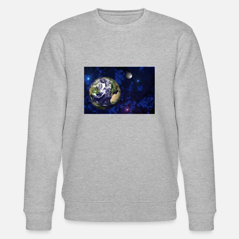 space - Stanley/Stella CHANGER Unisex Organic Sweatshirt - heather grey