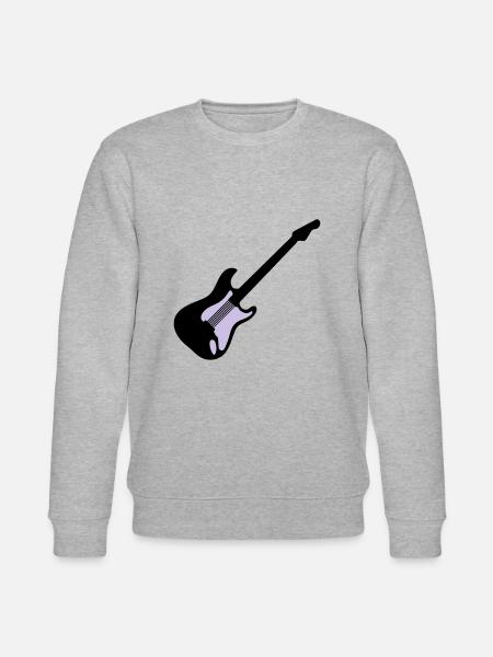 Gitarre - Stanley/Stella Unisex Bio-Sweatshirt CHANGER  - Grau meliert