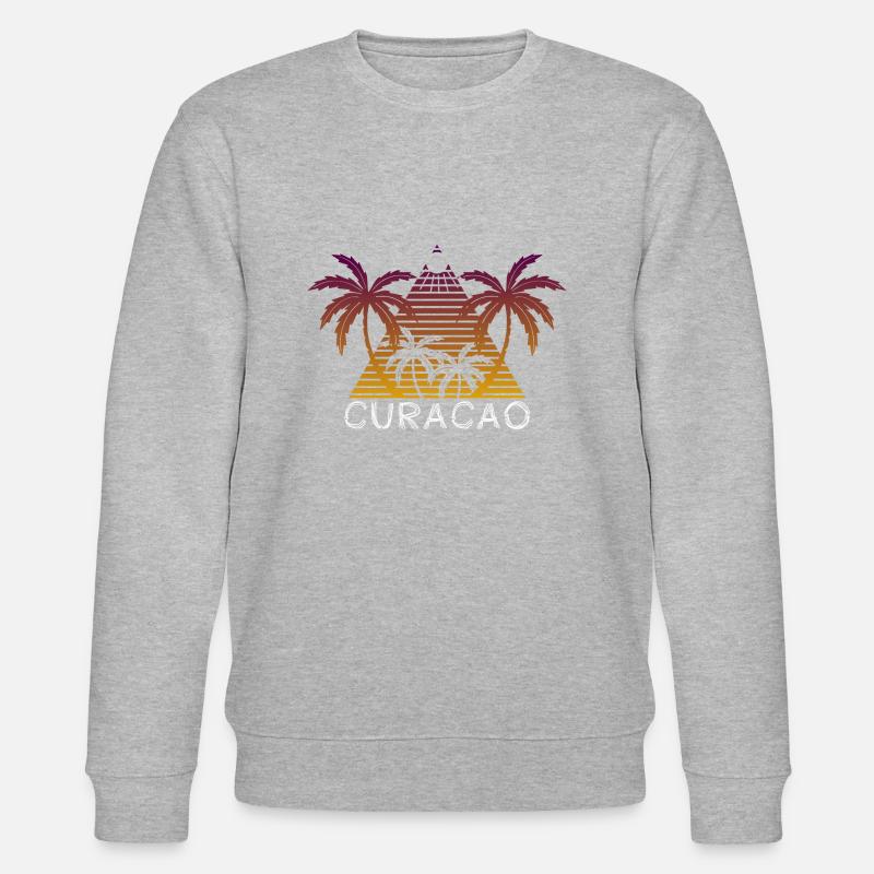 Curacao - Stanley/Stella Unisex Bio-Sweatshirt CHANGER  - Grau meliert