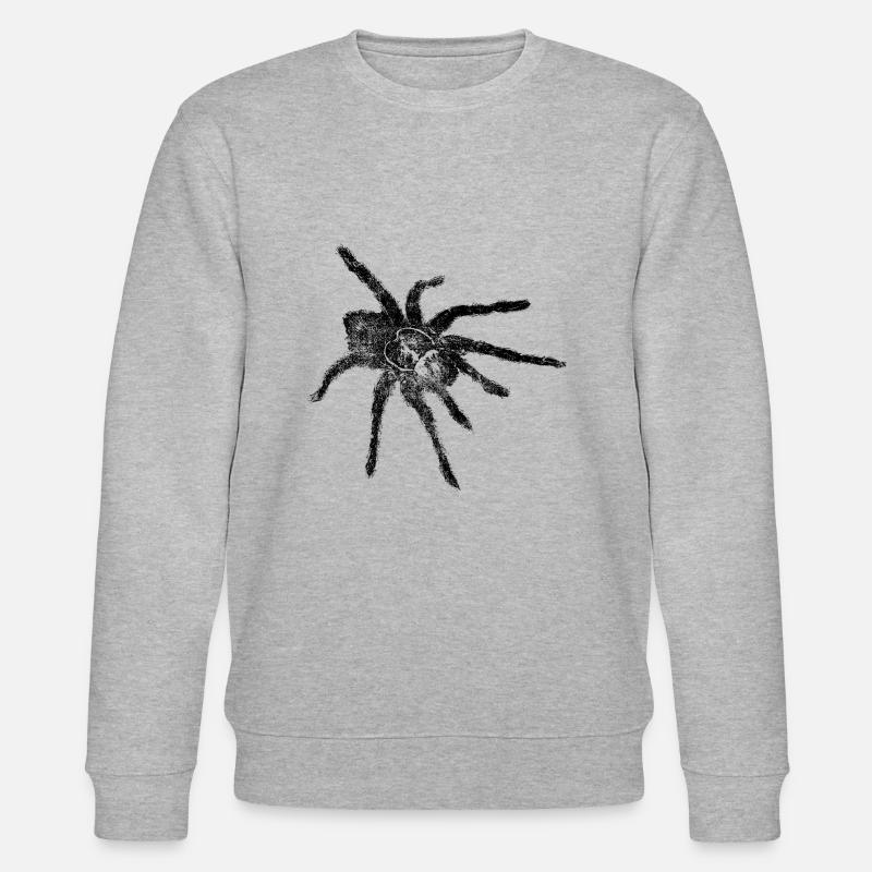 Araignée - Spider - Sweat bio CHANGER Stanley/Stella Unisexe - gris chiné