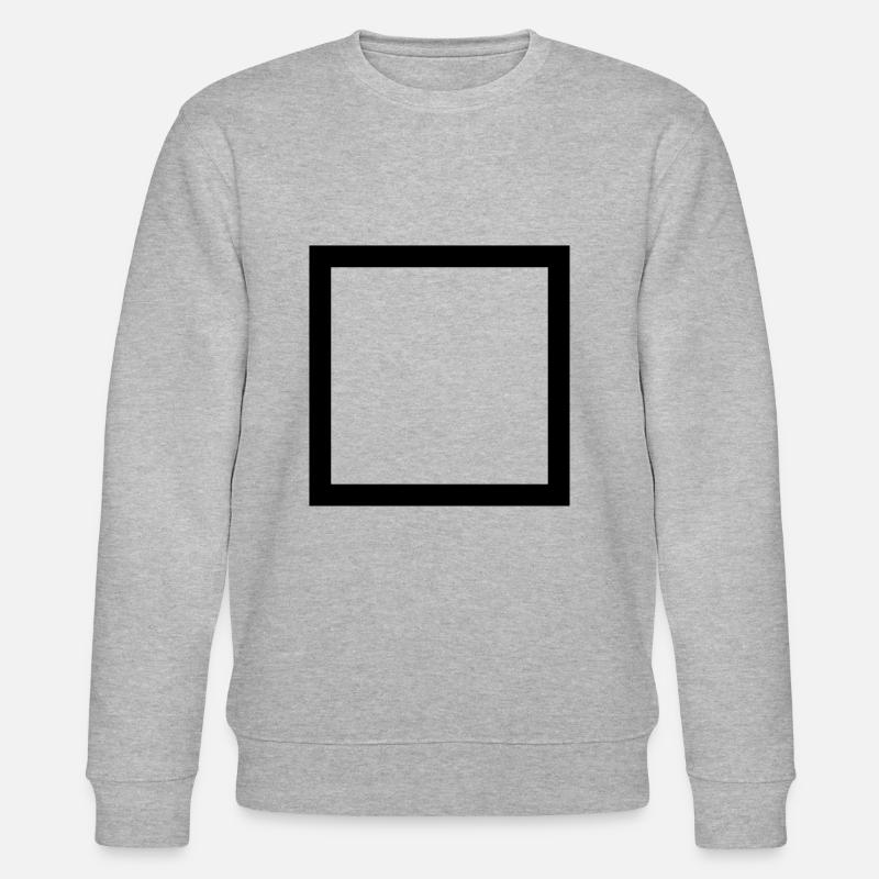 Dickes Viereck - Stanley/Stella Unisex Bio-Sweatshirt CHANGER  - Grau meliert