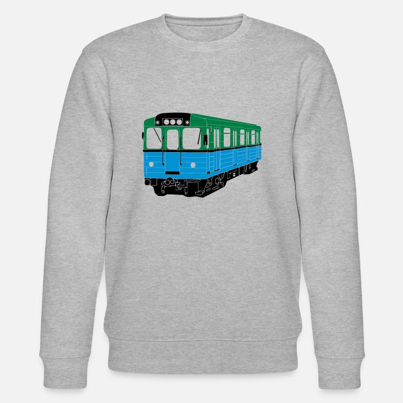 Charkiw Metro - Stanley/Stella Unisex Bio-Sweatshirt CHANGER  - Grau meliert