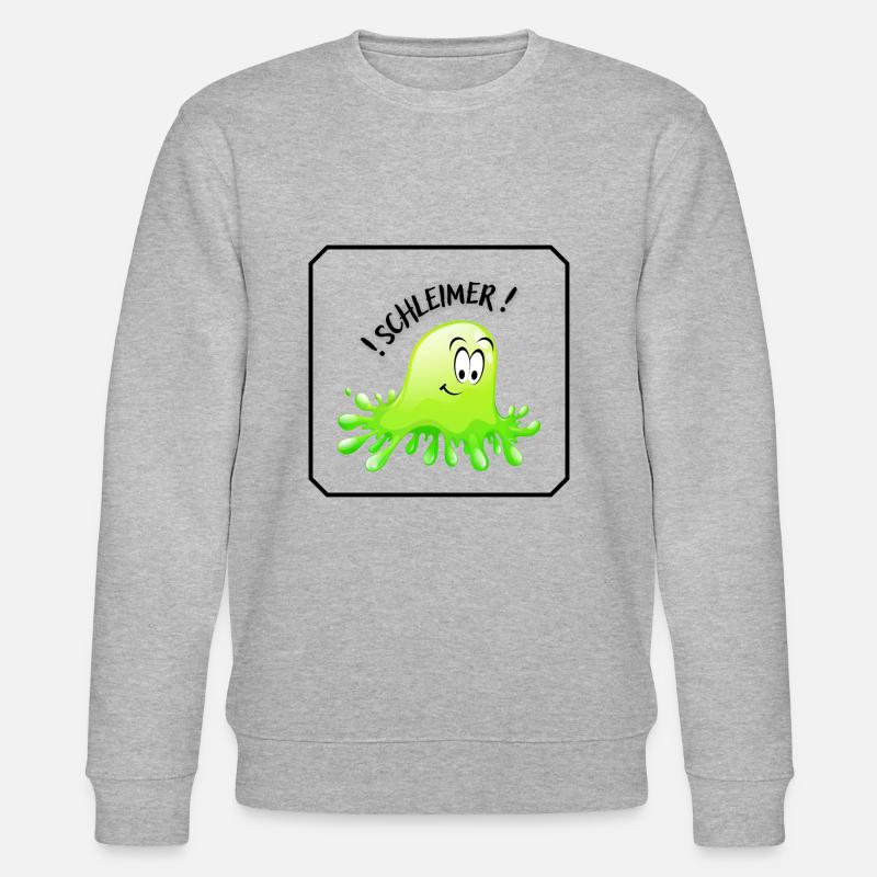 SCHLEIMER"IN" - Stanley/Stella Unisex Bio-Sweatshirt CHANGER  - Grau meliert