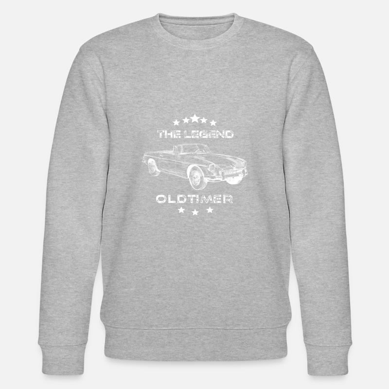 Oldtimer the Legend - Stanley/Stella Unisex Bio-Sweatshirt CHANGER  - Grau meliert