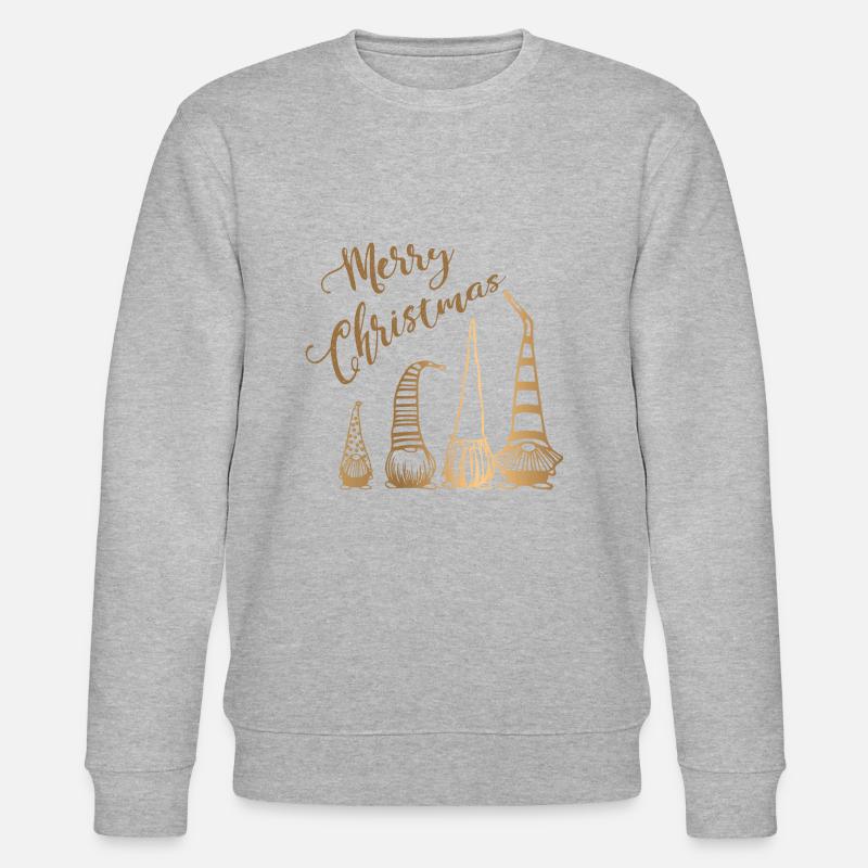 FELIZ NAVIDAD - Stanley/Stella Unisex Bio-Sweatshirt CHANGER  - Grau meliert