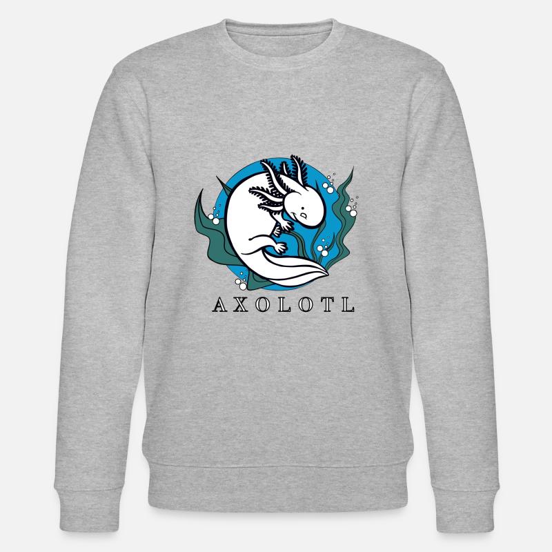 Axololt - Stanley/Stella CHANGER Unisex Organic Sweatshirt - heather grey