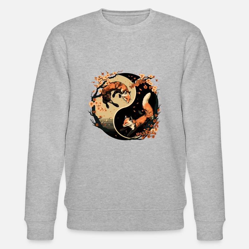 fox 2 - Sweat bio CHANGER Stanley/Stella Unisexe - gris chiné