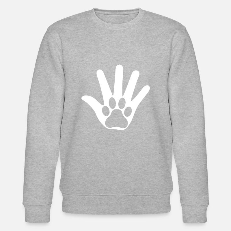 Main - Sweat bio CHANGER Stanley/Stella Unisexe - gris chiné