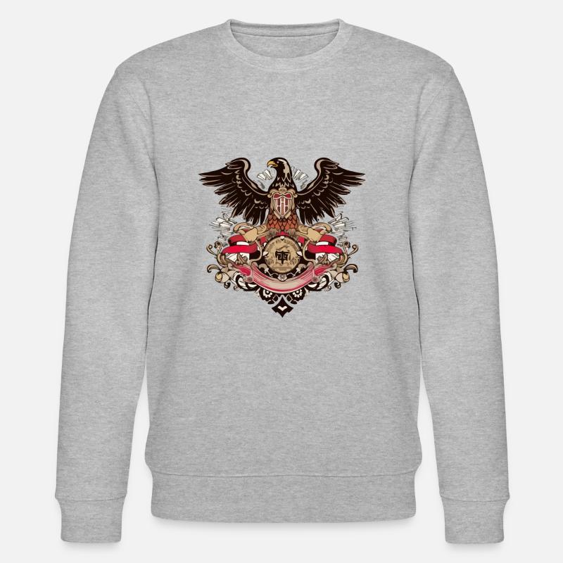 German Eagle - Stanley/Stella CHANGER Unisex Organic Sweatshirt - heather grey