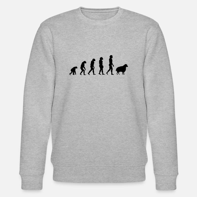 Darwin Sheep - Sweat bio CHANGER Stanley/Stella Unisexe - gris chiné