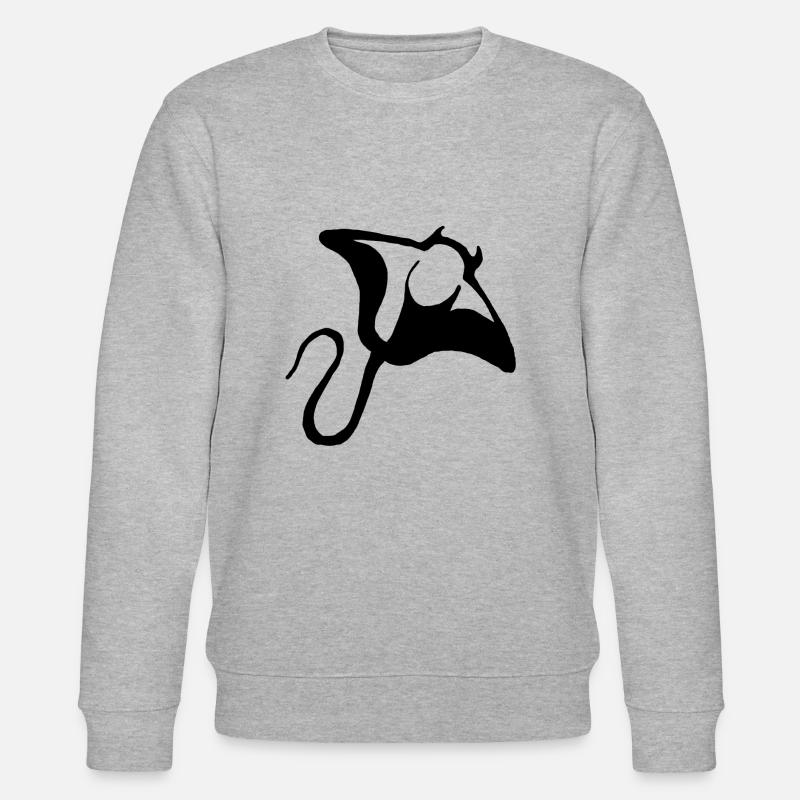 rochen - Stanley/Stella Unisex Bio-Sweatshirt CHANGER  - Grau meliert