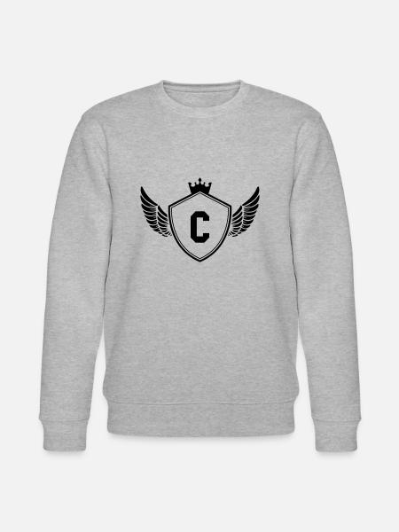 wappen C - Stanley/Stella Unisex Bio-Sweatshirt CHANGER  - Grau meliert