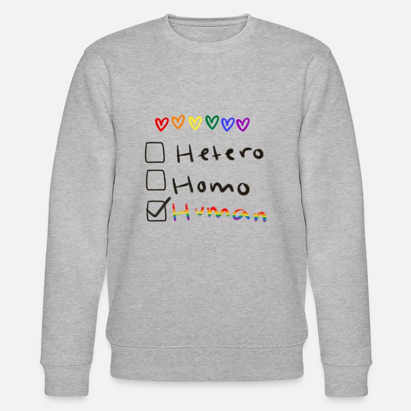 Equality - Stanley/Stella Unisex Bio-Sweatshirt CHANGER  - Grau meliert