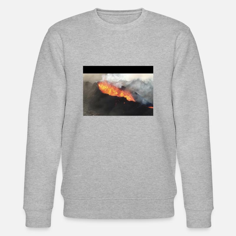 Vulcano - Stanley/Stella Unisex Bio-Sweatshirt CHANGER  - Grau meliert
