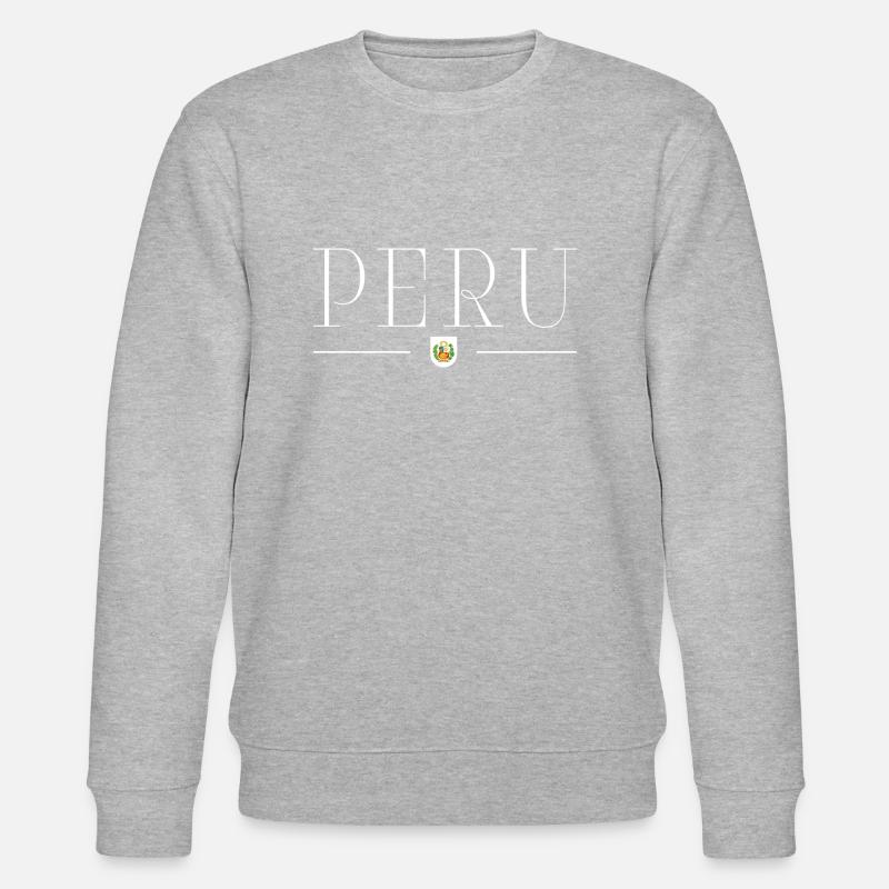 J’adore le Pérou - Sweat bio CHANGER Stanley/Stella Unisexe - gris chiné