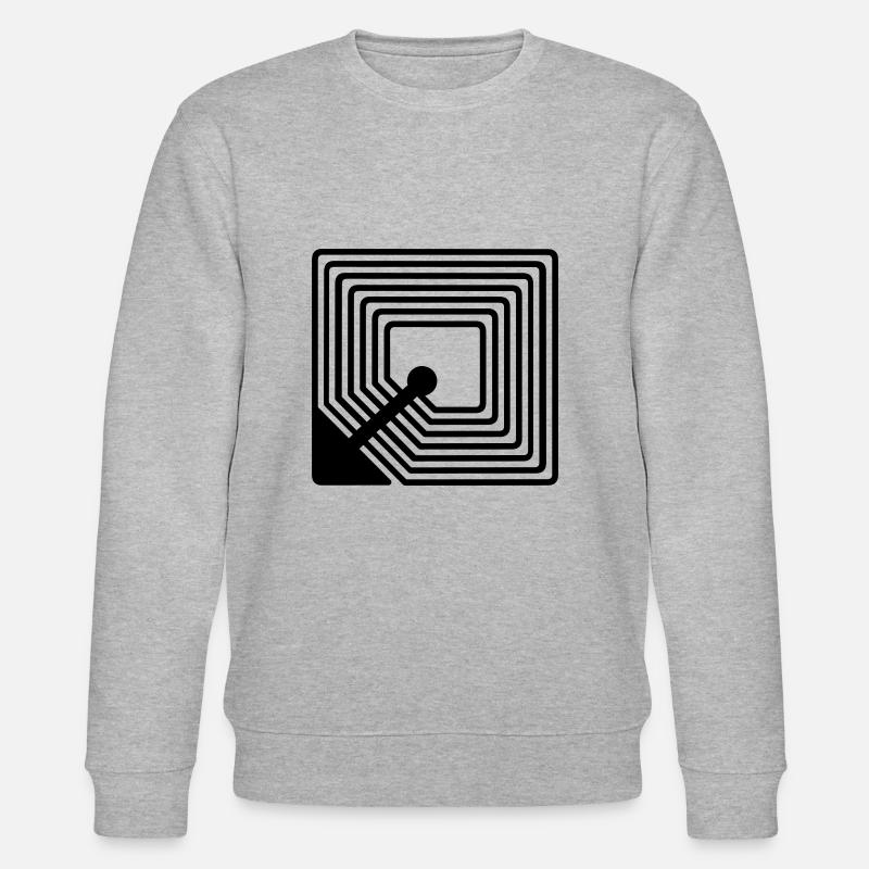 rfid - Sweat bio CHANGER Stanley/Stella Unisexe - gris chiné