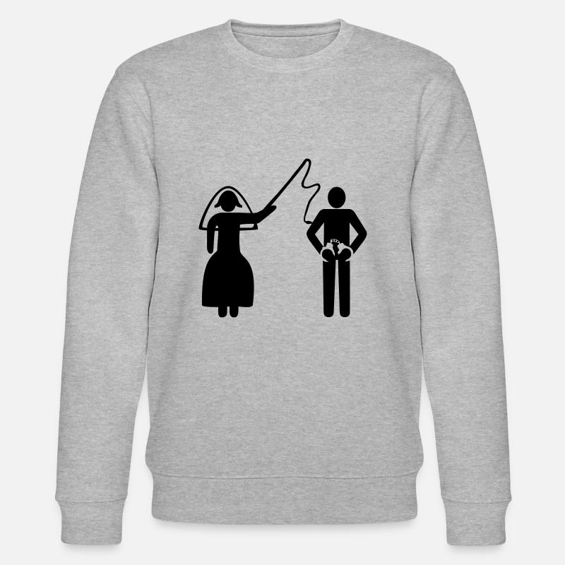 verheiratet - Stanley/Stella Unisex Bio-Sweatshirt CHANGER  - Grau meliert