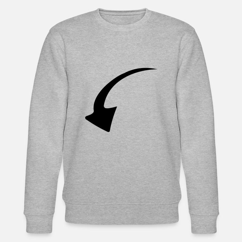 Pfeil - Pfeil - Stanley/Stella Unisex Bio-Sweatshirt CHANGER  - Grau meliert