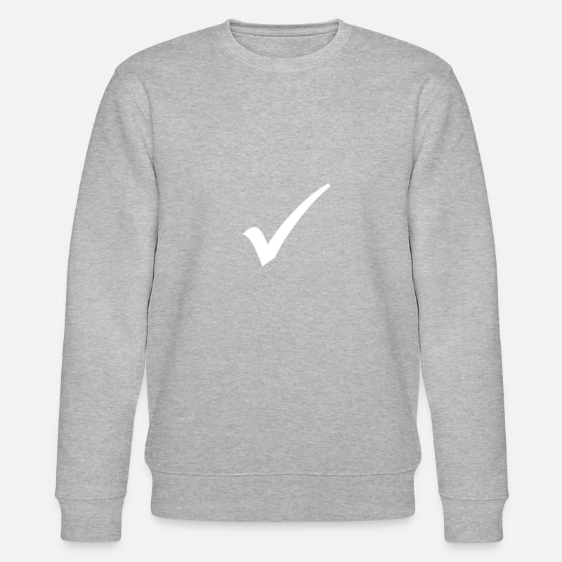 haken - Stanley/Stella Unisex Bio-Sweatshirt CHANGER  - Grau meliert
