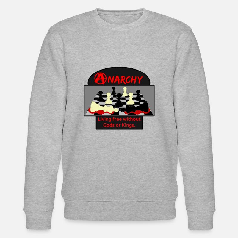 Anarchy - Sweat bio CHANGER Stanley/Stella Unisexe - gris chiné