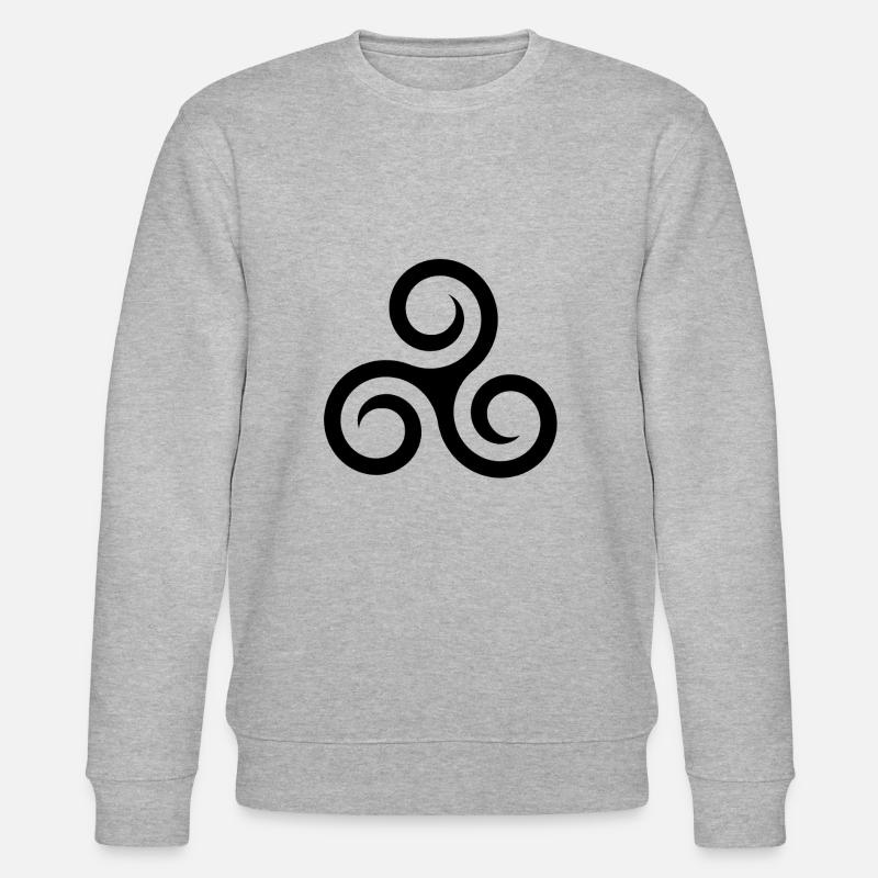 Triskell - Stanley/Stella Unisex Bio-Sweatshirt CHANGER  - Grau meliert